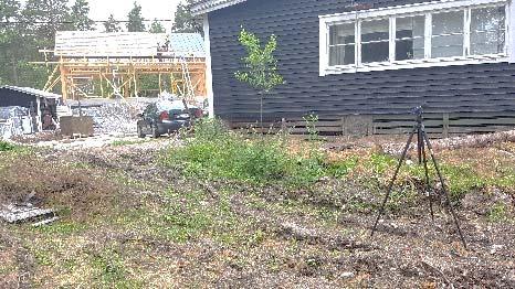 Uudenmaan ELY keskus Mt 170 Kulloo Tyysteri, Porvoo Melumittauspöytäkirja 8/8 Ajankohta: Mitattava kohde: Mittauspaikka: Etäisyys tiehen: Mittaaja: Laitteisto: Kalibrointi: Menettely: 25.6.