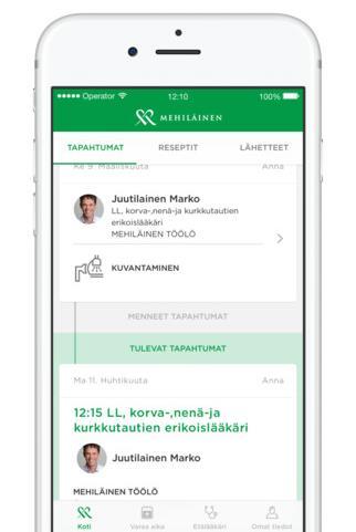 YOU'LL SEE Esimerkkejä Mehiläisen omasta digikehitystyöstä viimeisen 24 kk aikana: OmaMehiläinen mobiilisovellus potilaille Omat ja perheen terveystiedot, laboratoriotulokset ja röntgenkuvat,