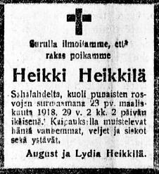 Salokangas joutui taistelun jälkeen tutkittavaksi, mutta saattoi todistaa syyttömyytensä.