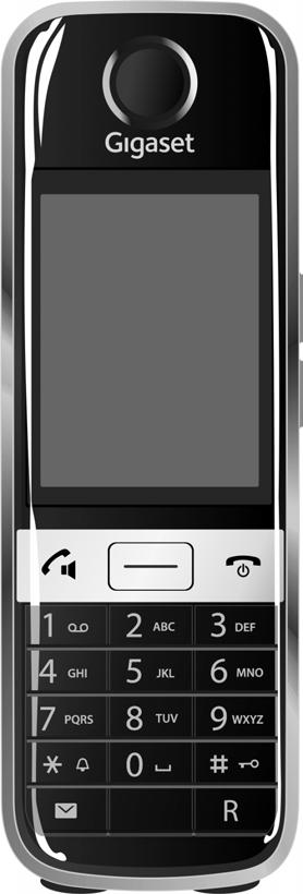 Gigaset S820/S820A - Touch & Type Gigaset S820/S820A - Touch & Type Kosketusnäyttö/näyttö Tilarivi ( s. 19) Symbolit ( s. 64) osoittavat puhelimen nykyiset asetukset ja valitun käyttötilan.