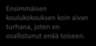 ovat hyviä tilaisuuksia, niitä saisi olla useamminkin, sillä listalla on usein paljon asioita, ettei jää juurikaan aikaa vapaaseen keskusteluun eivätkä kaikki toisaalta aina pääse