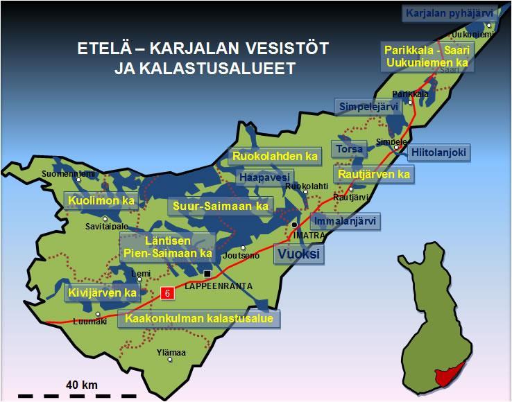 ETELÄ - KARJALAN KALATALOUSKESKUS RY TOIMINTAKERTOMUS VUODELTA 2017 1. YLEISTÄ Etelä Karjalan kalatalouskeskus ry on maakunnallinen kalatalouden asiantuntija ja kehittämisjärjestö.
