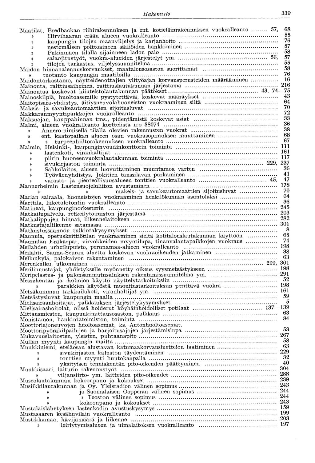 Hakemisto 339 Maatilat, Bredbackan riihirakennuksen ja ent.