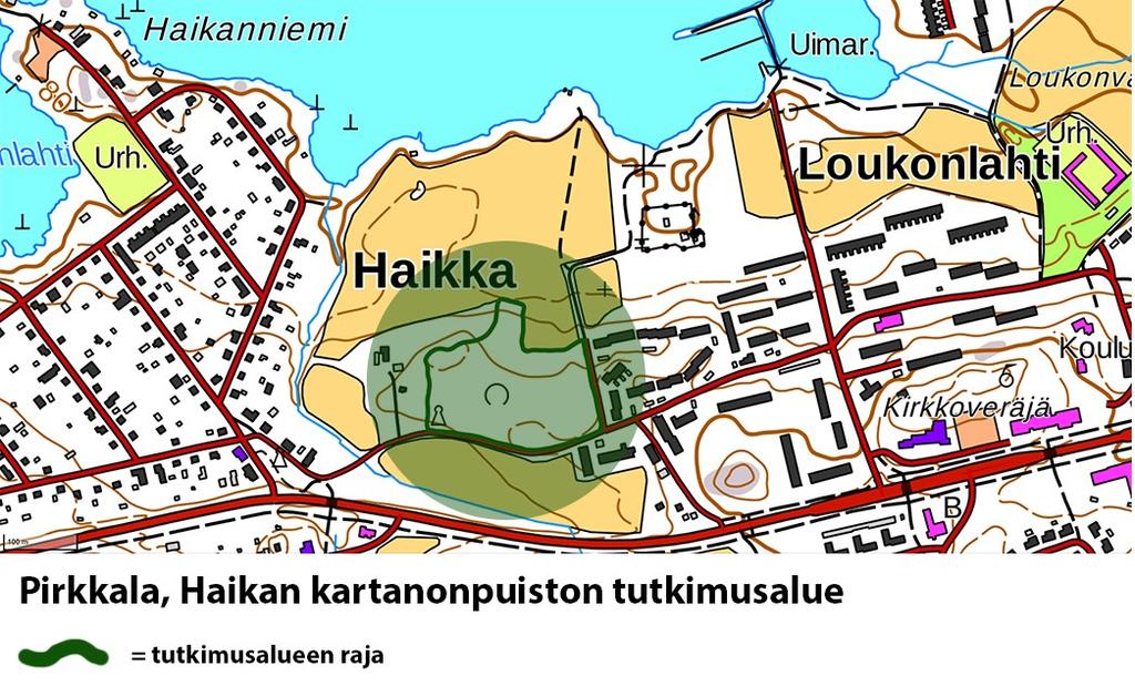 Haikan kartanon puiston historia kartanon puistona ulottuu 1700-luvulle, jolloin alueelle istutettiin muun muassa useita jaloja lehtipuita.