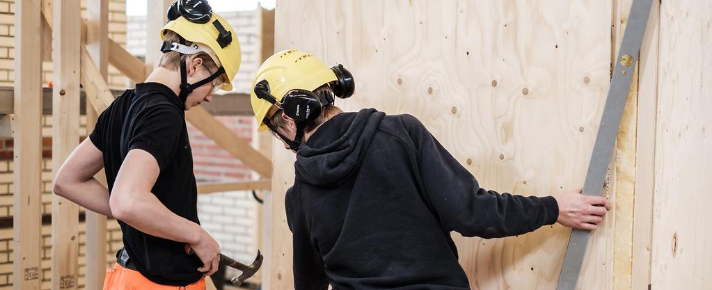 TALONRAKENTAJA Rakennusalan perustutkinto Talonrakentajana hallitset kaikki rakennusalan perustyöt ja tiedät, miten rakennushanke etenee. Lisäksi tunnet rakennuspiirustuksen perusteet.