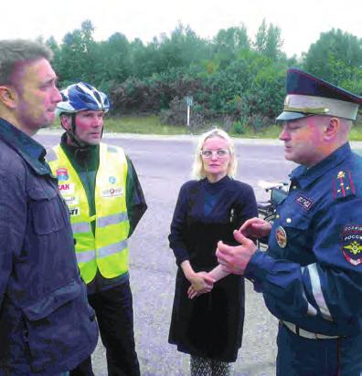 Perillä Murmanskissa oltiin aikataulun mukaisesti. Pyöräretken virallinen päätöstilaisuus pidettiin 27. heinäkuuta.