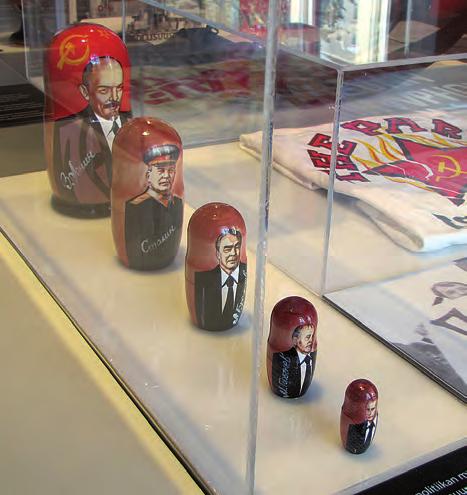 Kun aikaisemmin museon päänäyttely keskittyi Leninin henkilöhistoriaan, on nyt pääpaino Neuvostoliiton kehityksen eri vaiheissa sekä Suomen ja Neuvostoliiton suhteissa.