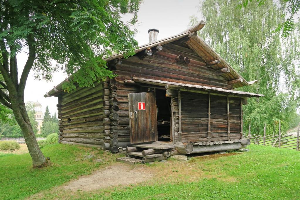 Pohjois-Karjalan vanhimmat säilyneet rakennukset 1700-luvulta Talonpoikaisrakentaminen - Tohmajärven Oravaaran päärakennus