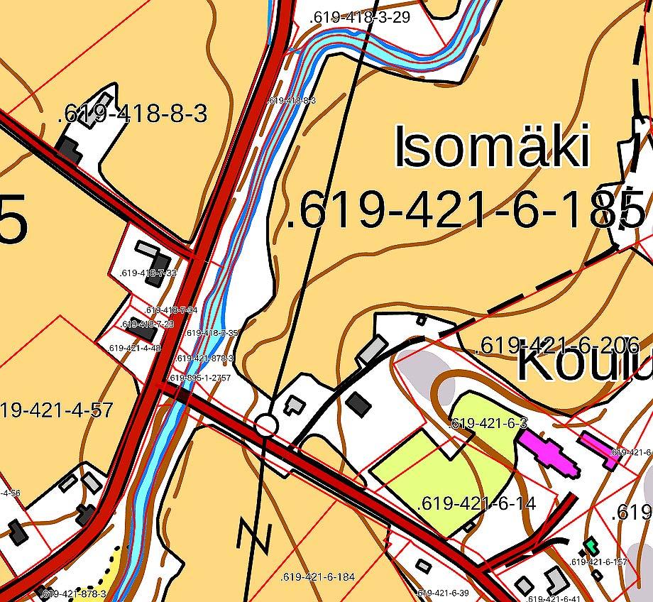 18 2.5 Kohde 6, Koskisilta 2.5.1. Kunnostustoimet 2006 ja 2007 Oriniemelle johtavan maantiesillan yläpuolella oleva noin 15 metriä pitkä koskialue ennallistettiin edellisessä kunnostushankkeessa.