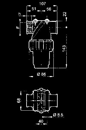 34 cm² max.