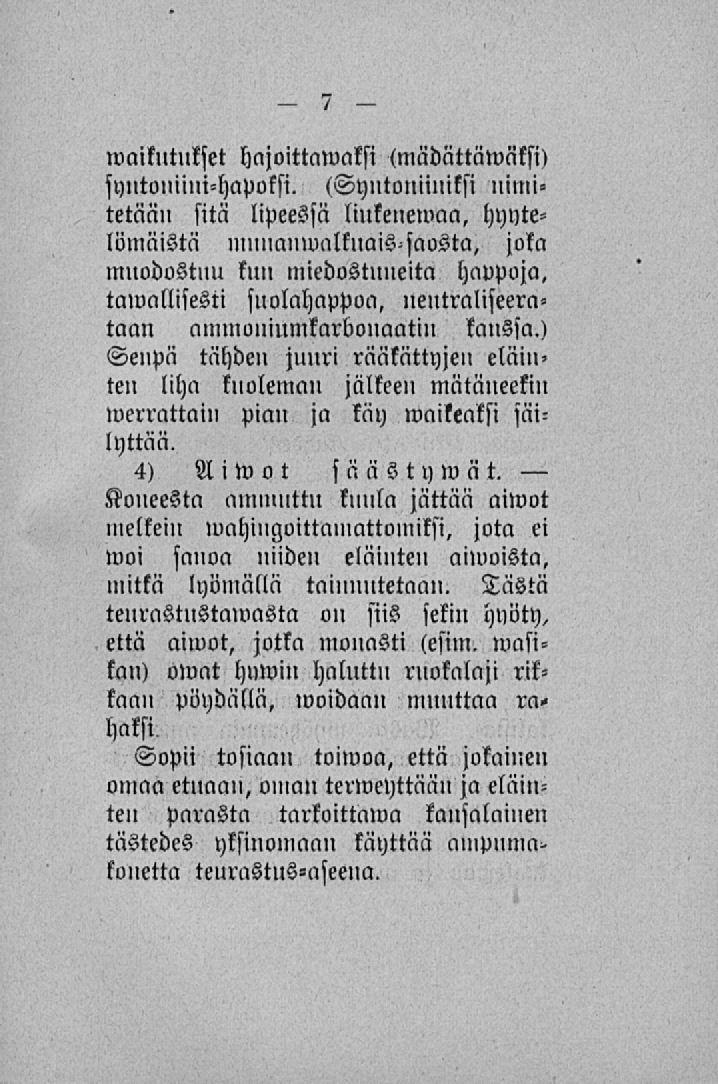 waikiitukset hajuittamaksi (mädättäwäksi) syutoniini-hapoksi.