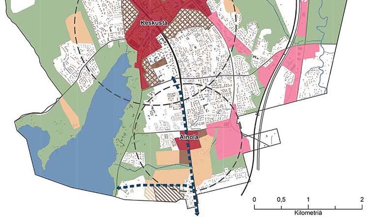 Järvenpään yleiskaavan 2040 laatiminen on vireillä. Valmisteluprosessi on käynnistetty syksyllä 2016 ja rakennemallit ovat olleet nähtävillä helmi-maaliskuussa 2018.