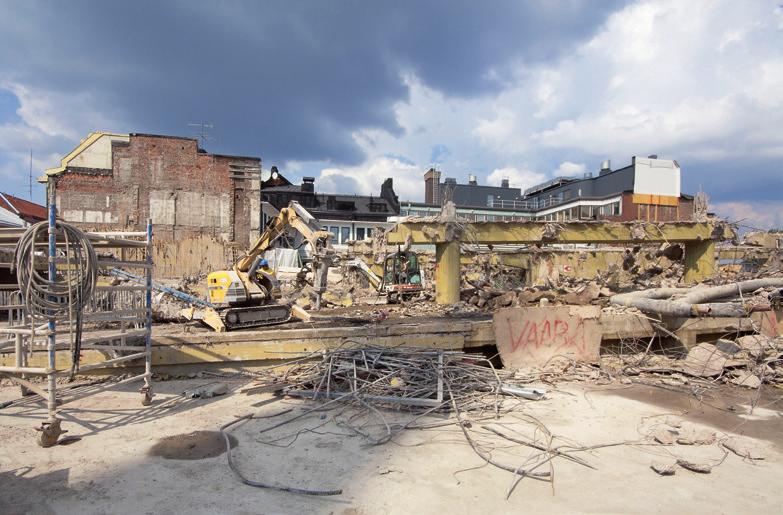 Kaisa-talossa vaativia betonirakenteita vanhat rakenteet hyödynnettiin Sirkka Saarinen, toimittaja Helsingin yliopiston keskustakampuksen kirjasto, Kaisa-talo, otettiin käyttöön syksyllä 2012.