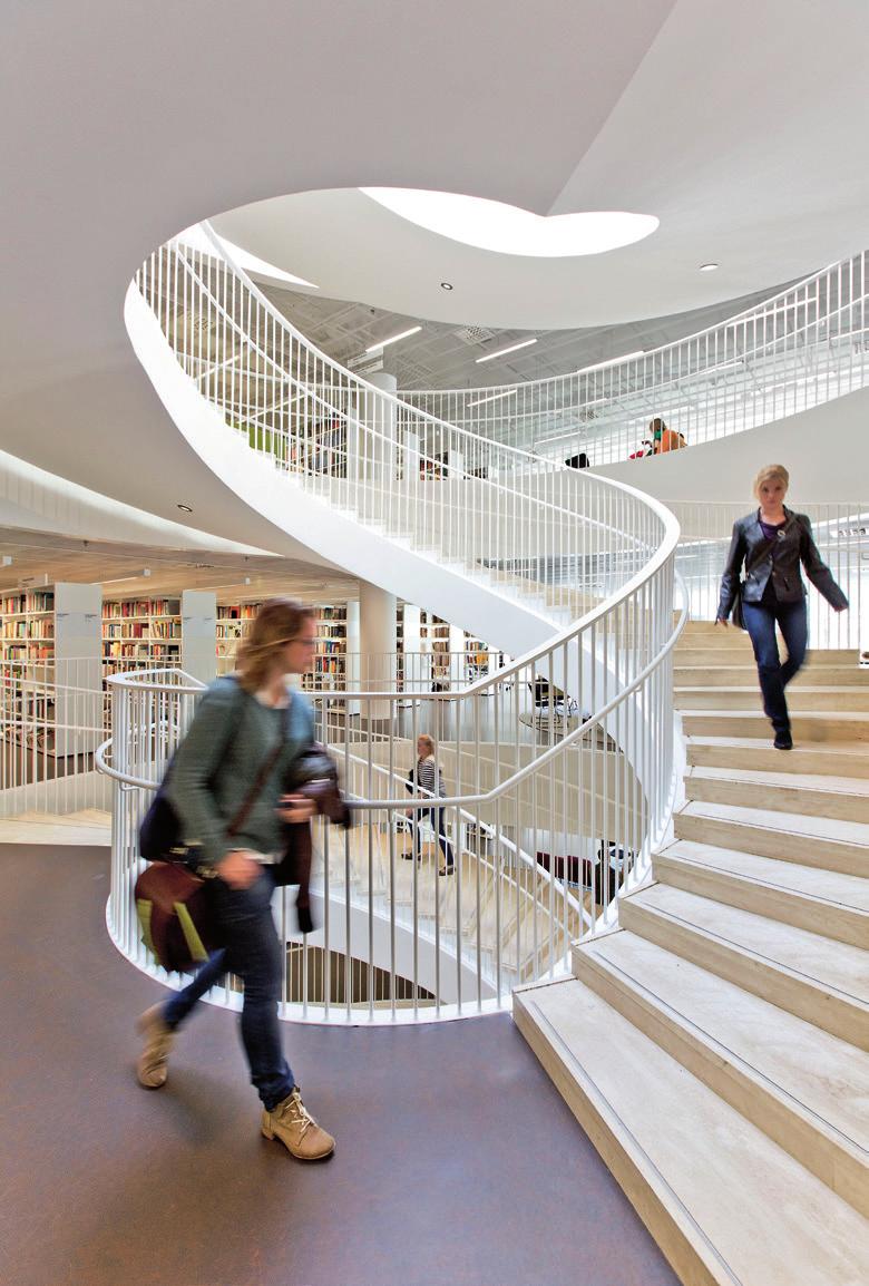 Rudus Oy 13 14 Old structures also utilised in Kaisa House Kaisa House is the library in the downtown campus of Helsinki University, inaugurated in the autumn of 2012.