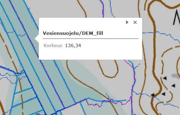 pituusprofiilin tekemisen Korkeustietoa voidaan käyttää hyväksi