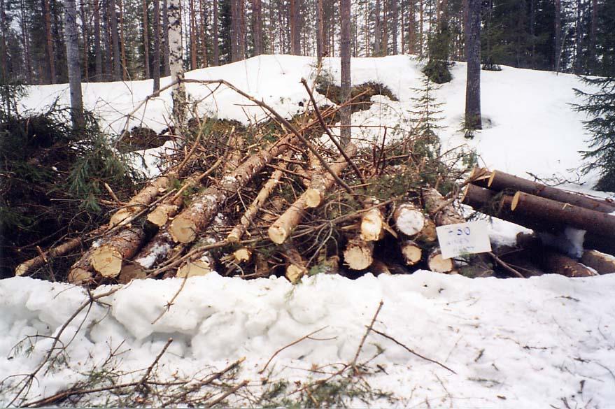 työjälki sekä