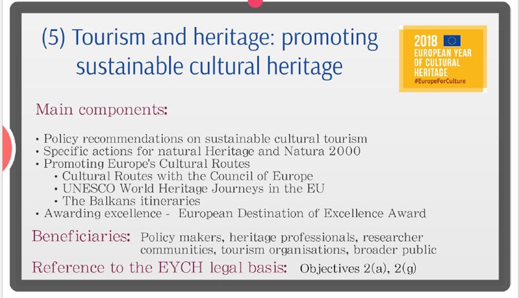 Matkailu ja kulttuuriperintö: vastuullista ja kestävää