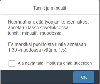 Työajan kohdentaminen mahdollista ekiekussa kaikkien CATS-käyttäjien työasemilta Näkymä, jossa työaikoja kohdennetaan on selkeämpi ekiekussa Työajat annetaan tunnit ja minuutit-muodossa (01:30), ei