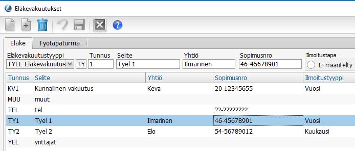 2.6.2.1 Tilastokeskuksen ammattiluokituksen koodit Ammattiluokituskoodit tulee olla tilastokeskuksen ammattiluokituksen TK 10 mukaiset. Siinä ammattikoodi on viisi merkkiä pitkä numeerinen tieto.