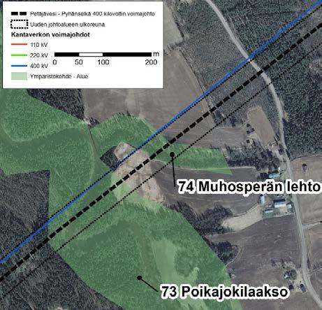 YVA-menettelyssä on arvioitu. Lehto säilyy, mutta sen puustossa tapahtuu kapealla vyöhykkeellä muutoksia.