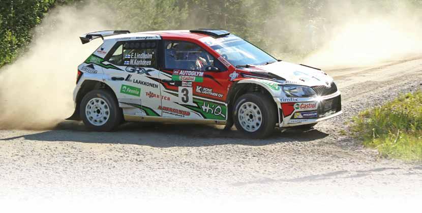 Autoglym Ralli 13.-14.7. 2018 Lindholmilla onnistunut testikisa MM-ralliin Emil Lindholmin Suomen MM-rallin kenraaliharjoitus päättyi voitokkaasti. Nyt perheessä on kaksi Autoglym Rallin voittajaa.