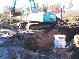 kiinteistöltä tulevan viettoviemärin korko ja sijainti sekä ja pumpaamolta eteenpäin lähtevän paineviemärin