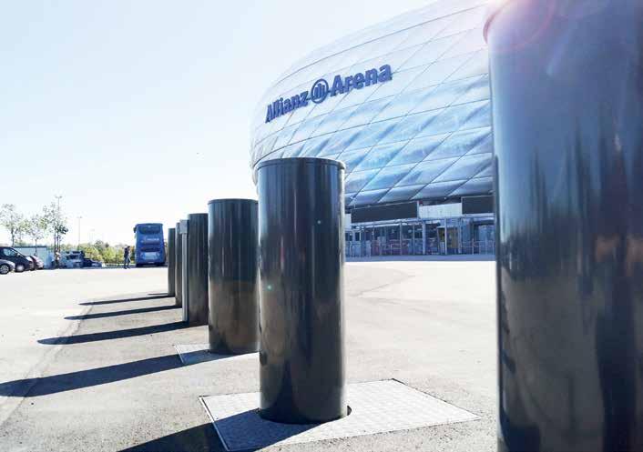 Täydellinen aluesuojaratkaisu stadioneille Vaatimukset turvallisuudelle julkisilla paikoilla kasvavat nopeasti.