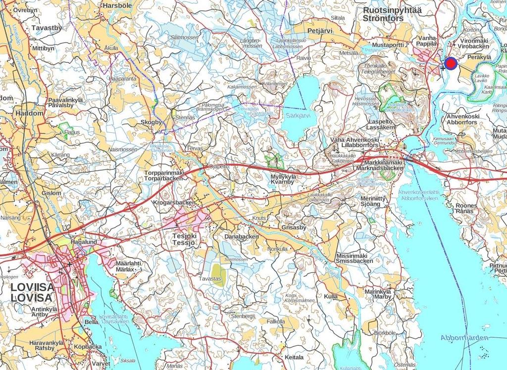 SUUNNITTELUN LÄHTÖKOHDAT 1. Suunnittelualue ja hankkeen tausta Loviisan kaupunki on päättänyt vuoden 2017 kaavoituskatsauksella (tekninen lautakunta 23.