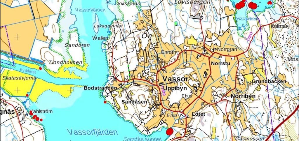 Selvitysalueella tehdyssä inventoinnissa (Backman ja Takala 2017b) löydettiin liito-oravareviirejä, joissa havaittiin vähintään 14 erillistä liito-oravan papanapuuta.