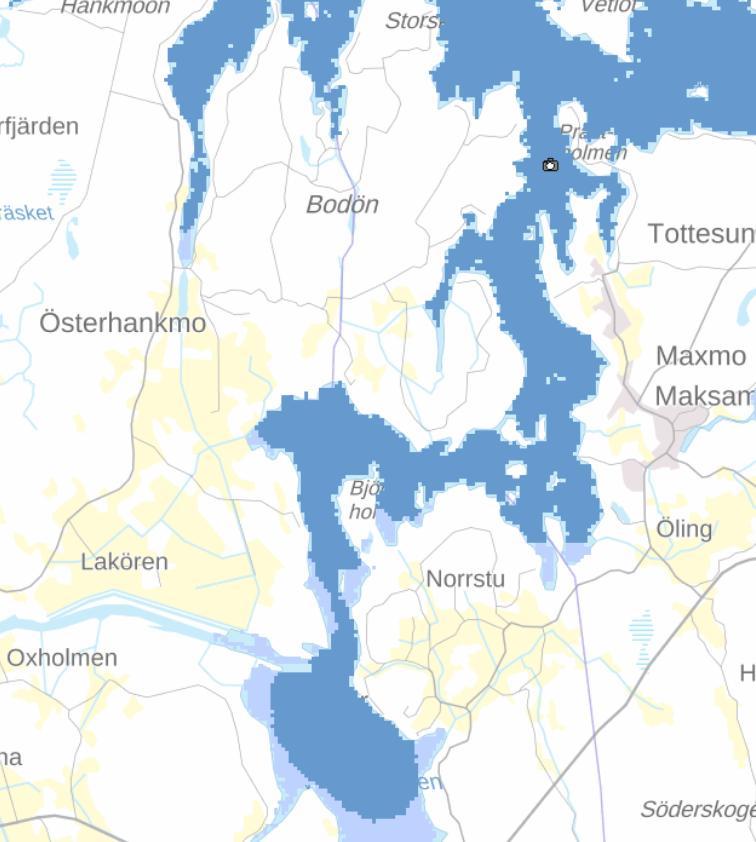 poikastuotantoaluetta. Erittäin suotuisia alueita on runsaasti myös kauemmas merelle päin mentäessä.