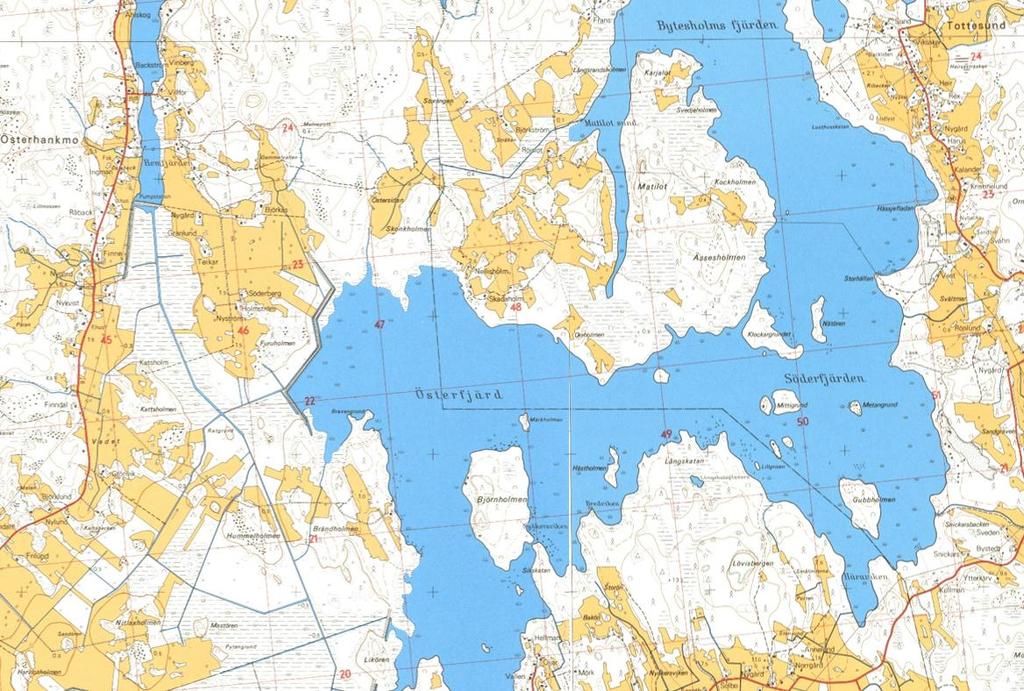 Tulvasuojelun toimenpidevaihtoehdot 22 / 41 Liite 1, tulvariskiä vähentävät toimenpiteet 1-6 Mm. teiden korotuksen jatkotarkastelu ja vaihtoehtoiset reitit saarroksiin jäävälle asutukselle.