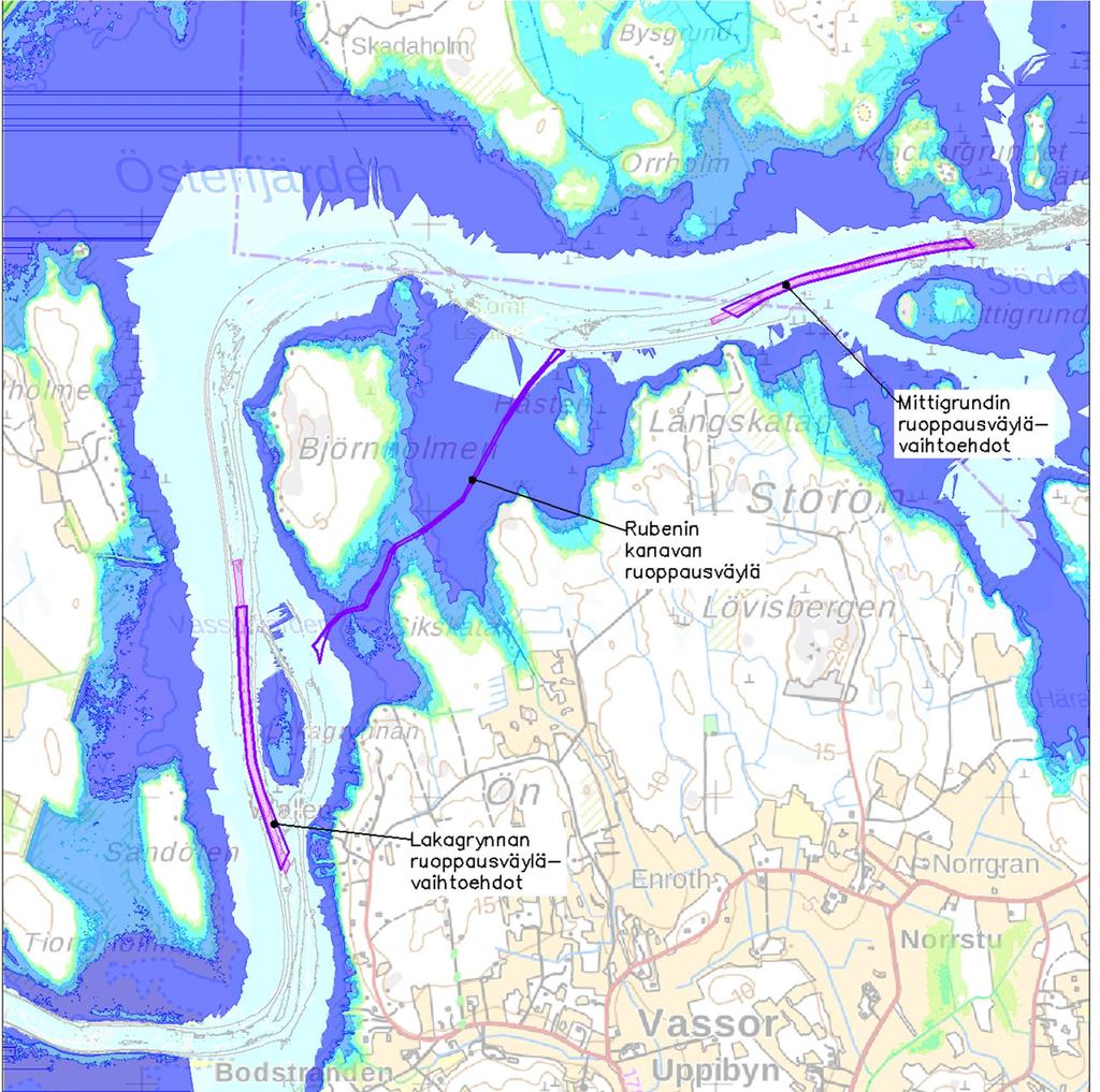 Tulvasuojelun toimenpidevaihtoehdot 33 / 41 Kuva