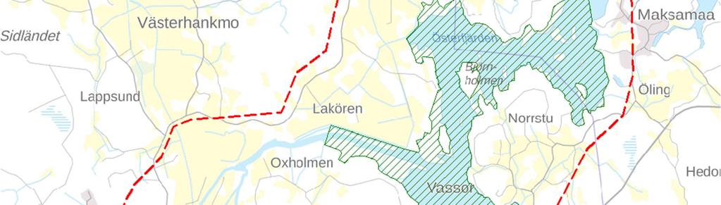 1 Vesistö- ja merenrannikkoalueen kuvaus Vassorinlahti on merialuejaon mukaisesti osa Monefjärdenin rannikkoaluetta (98.213).