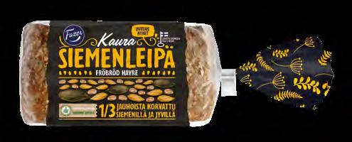 961267 Oululainen Pehmo Kauraviipaleet 450 g 6/ltk pep