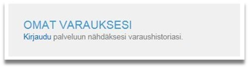 Kouvolan kaupungin Varauspalvelu Ohjeet venepaikkojen uudelleen varaukseen Voit varata vanhan varauskohteesi uudestaan seuraavalle kaudelle kaupungin sähköisessä varauspalvelussa seuraamalla tätä