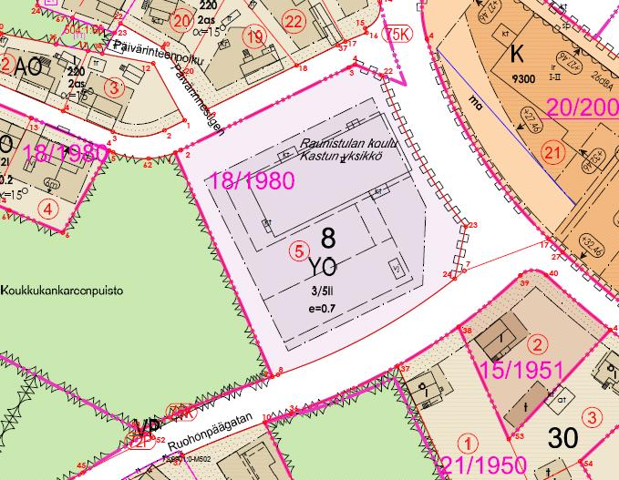 5 Rakennuksen tilaohjelman mukana tilojen huoneistoala on n. 1 550 m2, hyötyala n. 1 316 m2 ja arvioitu bruttopinta-ala on n. 1 754 m2 päivitetyn tilaohjelman mukaan, liite 2.