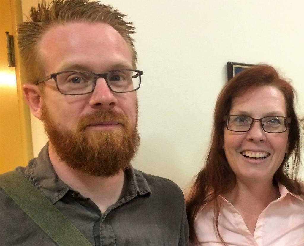 Manner Smith & Brian Smith Volunteers of the Month /