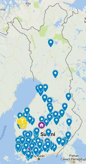 Altian sopimusviljelijät 5 kpl Mukana kolme oppilaitosta, Mustiala, Tarvaala ja Loimaa (Koneviestin viljelymenetelmäkoekenttä)