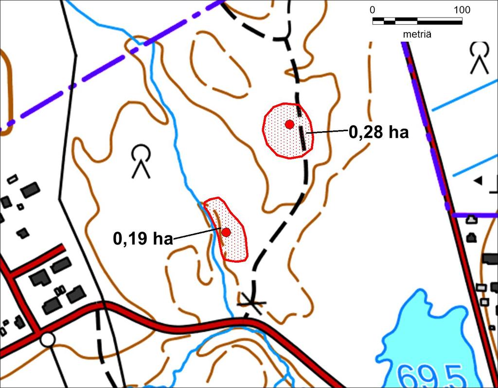 Lahokaviosammalen esiintyminen ja elinolojen turvaaminen Tuusulan Palojoenpuiston alueella