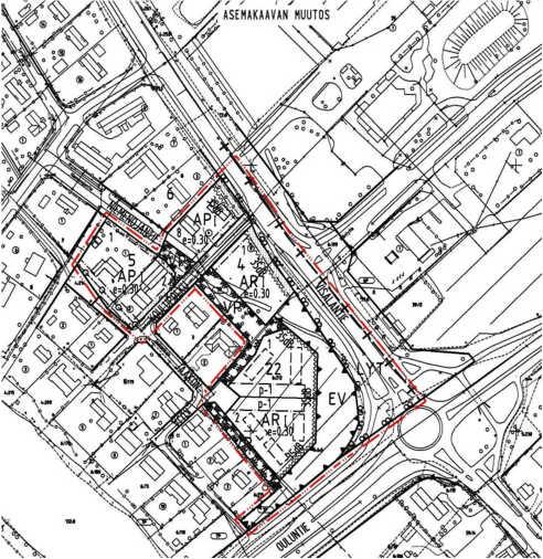 2 Kuva 2.2. Asemakaavamuutosalueen rajaus 3. MELUN LEVIÄMISEN MALLINTAMINEN 3.