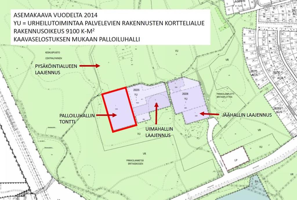 löysi Pirkkolan liikuntapuistosta