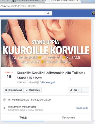 Eri aistien huomioiminen Tulkkaus- ja tekstitysmahdollisuudet