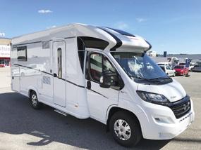 L-istuinryhmä ja vuoteentekomahdollisuus. Adria Matrix Supreme 70 SL 82.20 2.3JTD 10 2019. ALDE.