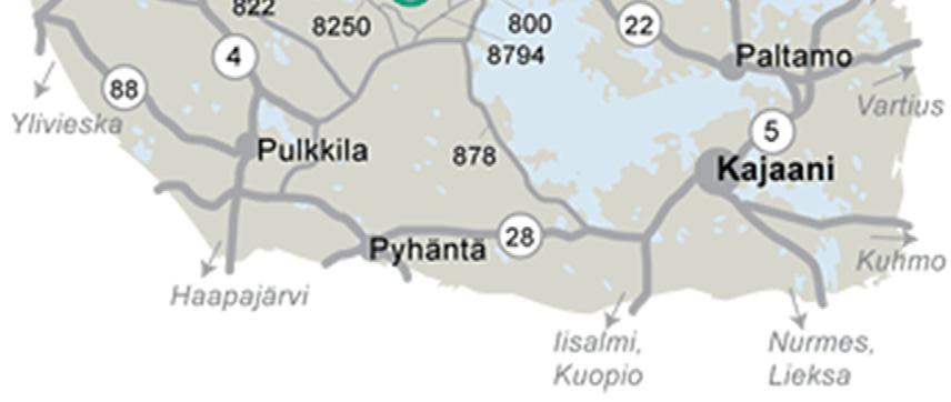 ROKUAN KANSALLISPUISTO JA LUONNONSUOJELUALUEET Perustamisajankohta Rokuan kansallispuisto: 1956, laajennettu vuonna 2007 Sijainti Muhoksen, Utajärven ja Vaalan kuntien alueella Rokuan