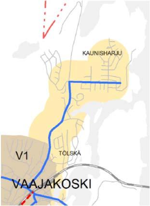 Yleiskaavan strategiset viheryhteydet tulee turvata jatkosuunnittelussa sopivin teknisin ratkaisuin.
