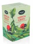 Nippon Green pussitee Nordqvist Vihreä sencha-tee maustettuna mansikan, sitruunan ja vaniljan