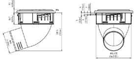 Tuotekoodi Ulko Ø Korkeus Materiaali 440126 84 mm 96,1 mm PA6.