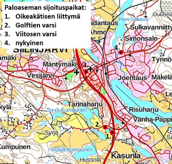 Kirkonmäki, Paloasema Kaavaselostus Sivu 19(27) alue. Neuvottelussa käytiin pääpiirteittäin läpi kaavahanke. Keskustelussa tuli esille muutamia kaavatyössä huomioitavia asioita. 4.