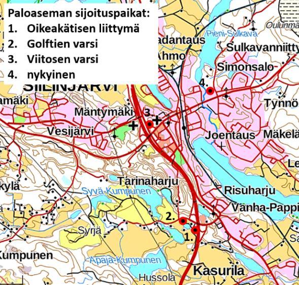 Kirkonmäki, Paloasema Kaavaselostus Sivu 19(27) alue. Neuvottelussa käytiin pääpiirteittäin läpi kaavahanke. Keskustelussa tuli esille muutamia kaavatyössä huomioitavia asioita. 4.