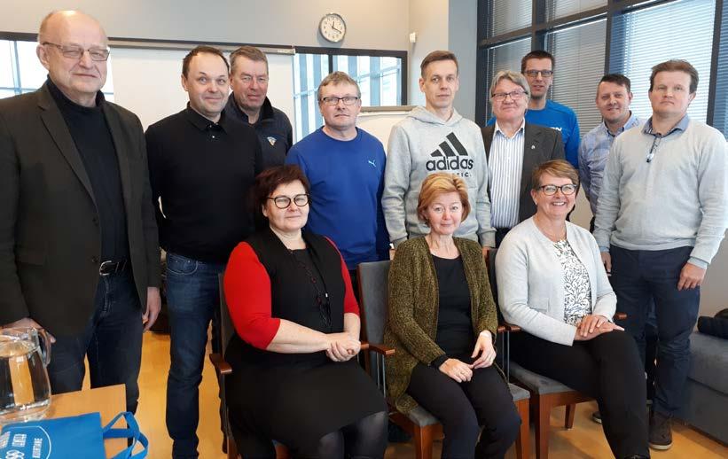 7 2.5 Johtoryhmä Etelä-Pohjanmaan Urheiluakatemian johtoryhmä 2017 2018: Mikko Huotari Antti Hänninen Paula Kallionpää Mika Kamunen Ari Koivisto Tapio Korjus Anne Kotila Janne Hänninen Pasi Laasala